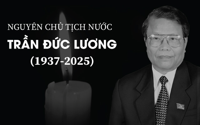 THÔNG CÁO QUỐC TANG ĐỒNG CHÍ TRẦN ĐỨC LƯƠNG - NGUYÊN CHỦ TỊCH NƯỚC CHXHCN VIỆT NAM